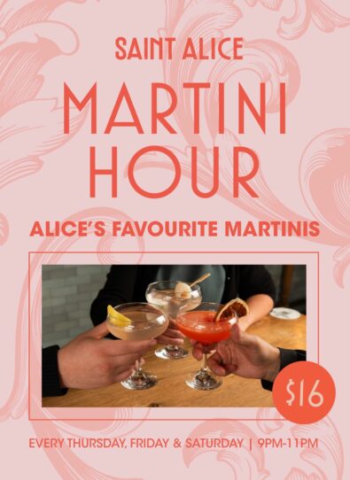 Saint Alice Martini Day Web Tile